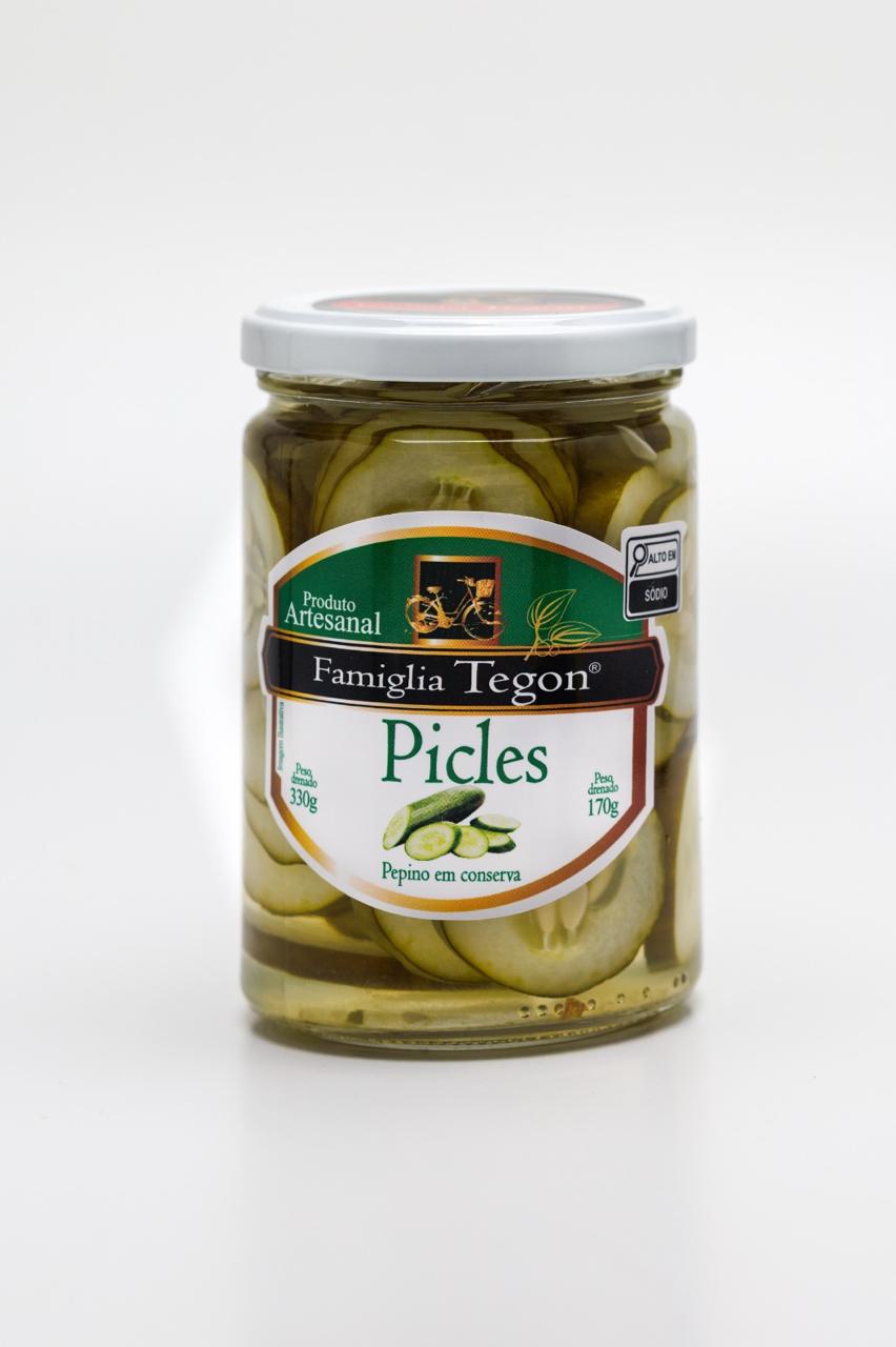 Picles de Pepino Famiglia Tegon